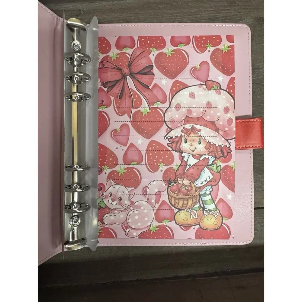 Strawberry Shortcake ring binder